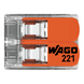 Компактный соединитель WAGO 2-х проводной (221-412)